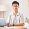 freelance-laptop-and-finance-with-an-asian-man-in-2025-04-06-10-44-41-utc Freelance, laptop and finance with an asian man in business accounting while doing remote work from
