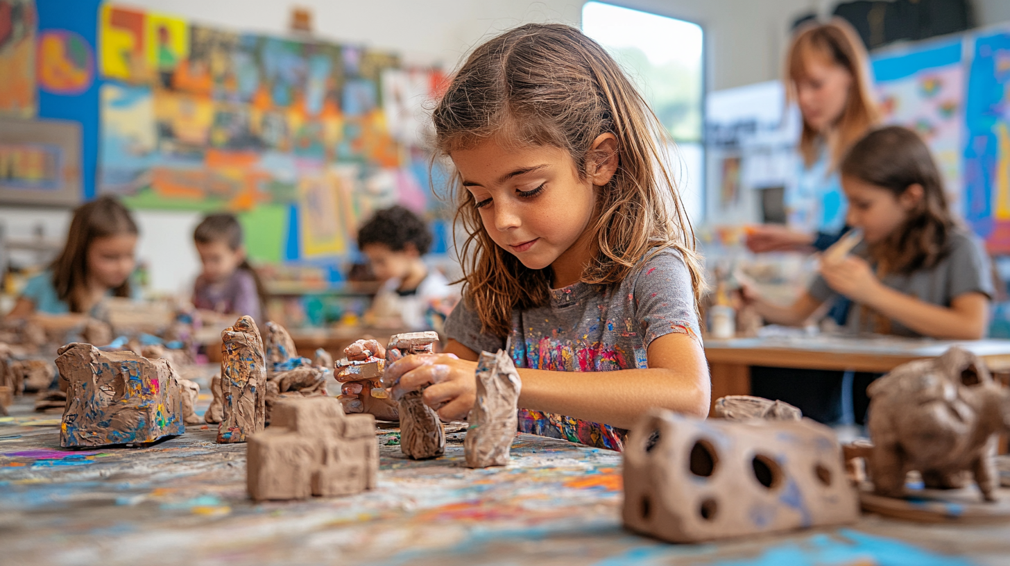 儿童手工艺术创意班